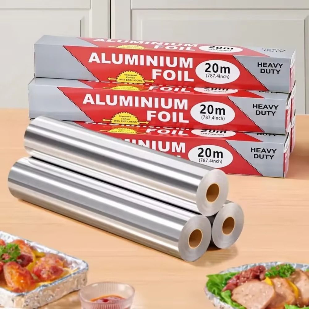 Kitchen Roll Baking - Wegwerp Aluminiumfolie Papier Keuken Bakken Aluminium