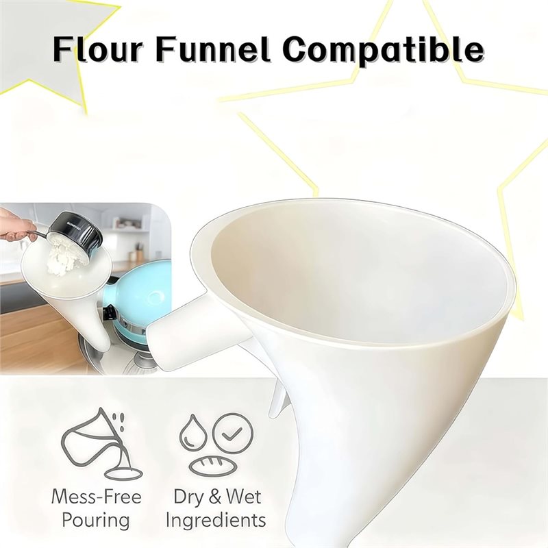 Kitchen Aid Baking Mixer - [NIEUW!A38F] Spatvrij, vaatwasserbestendig bakgereedschap 2 stuks,