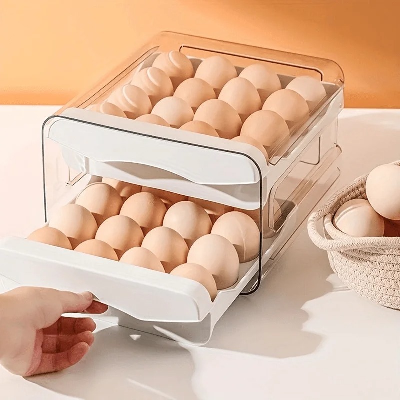 Kitchen Baking Tray Storage - 1 st. Keuken Eieropbergdoos Koelkast Vers