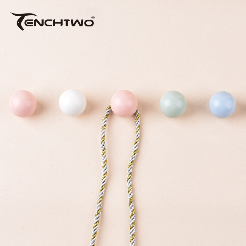 Kitchen Q - Ronde Keramische Haak Kleerhanger Haak Home