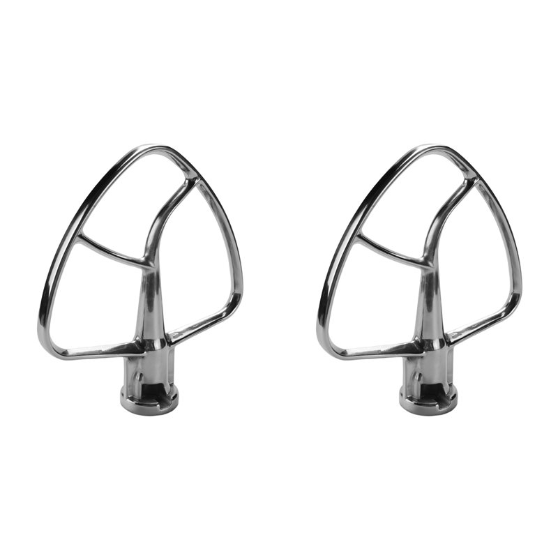 Kitchen Aid Baking Mixer - AC93-2X roestvrijstalen platte klopper voor keukenhulp