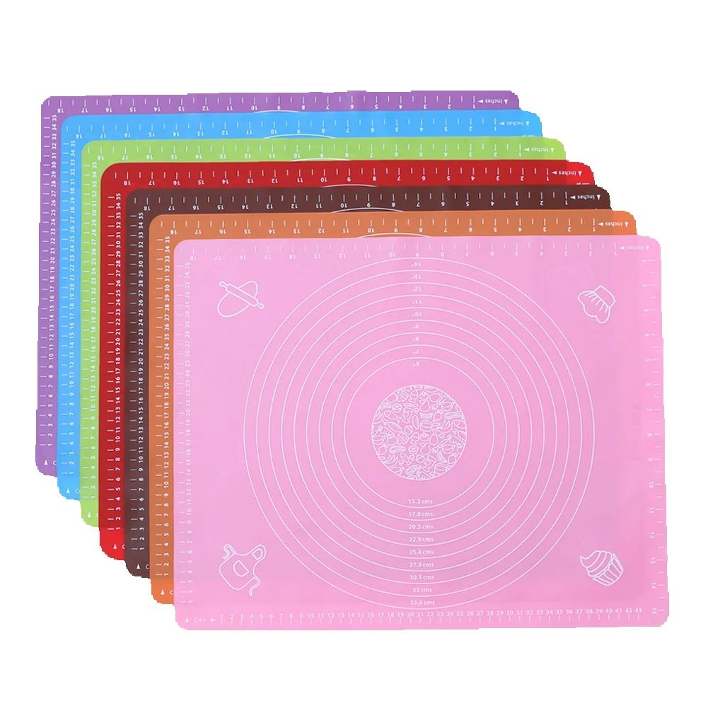 Kitchen Roll Baking - 5-delige siliconen bakmat, deegmat voor pizza,