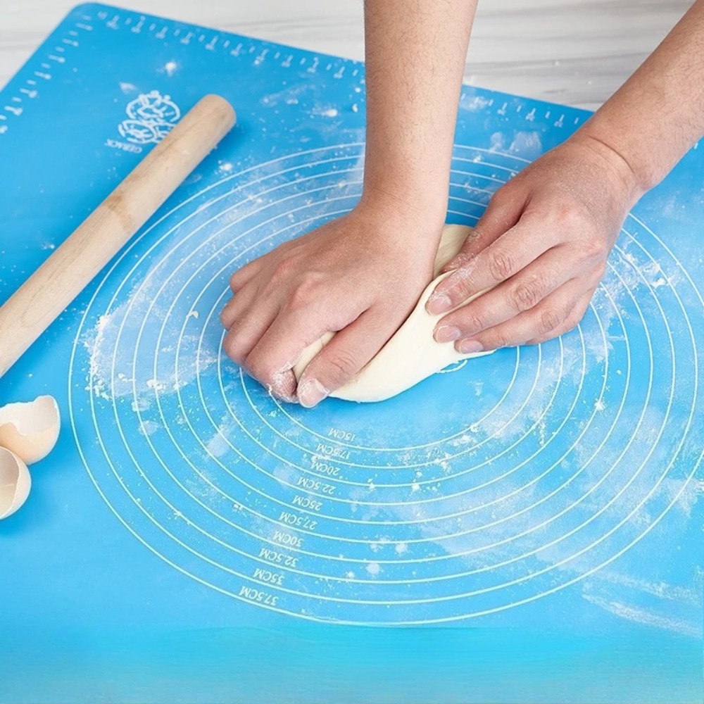 Kitchen Roll Baking - Extra dikke grote siliconen bakmat, antiaanbakmat,