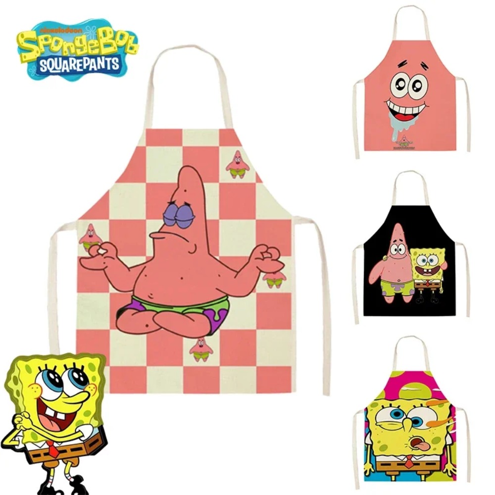 Kitchen Baking Store - SpongeBob Patrick Keukenschorten voor volwassenen Linnen