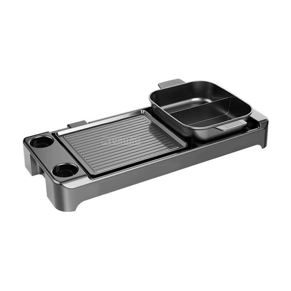 Kitchen Appliances For Baking - Elektrische barbecue-hotpot-kachel met dubbele smaak, kookpot,