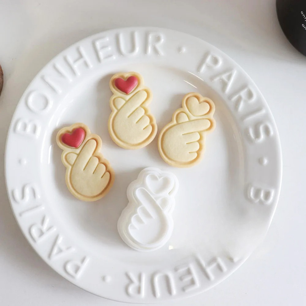 Kitchen Baking Cake - Liefdesgebaar Koekjesvormpjes Mini Koekjesvorm 3D Cake