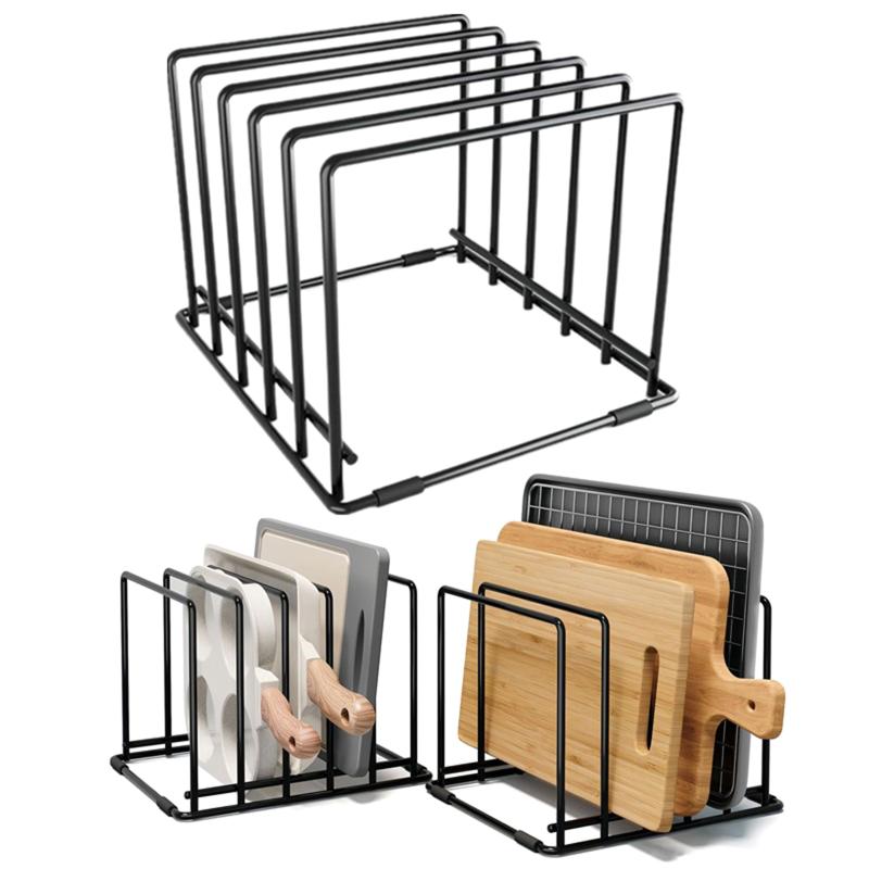Kitchen Baking Tray Organiser - Antislip voetorganizer Bakplaat houder Snijplank houder