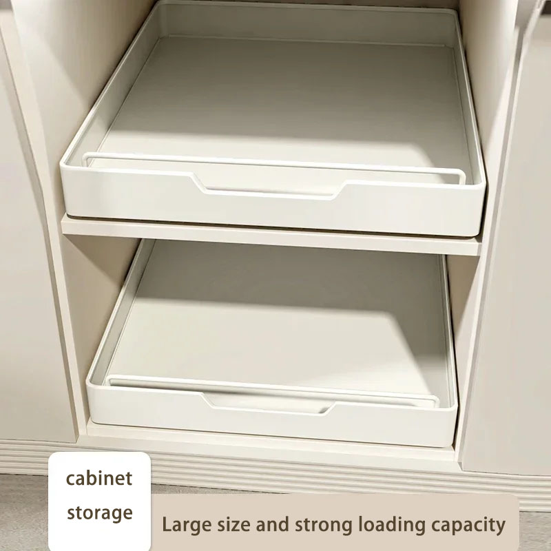 Kitchen Baking Tray Storage - Nieuw keukenopbergrek met schuifrails Uittrekbare keukenlade