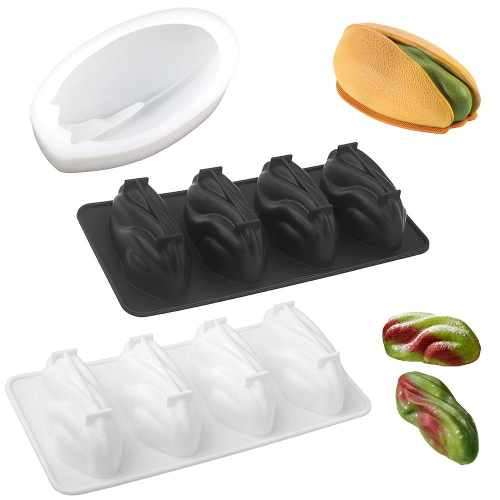 Baking Kitchen Design - Enkelvoudige of 4-cellige pistachevormpjes, food grade