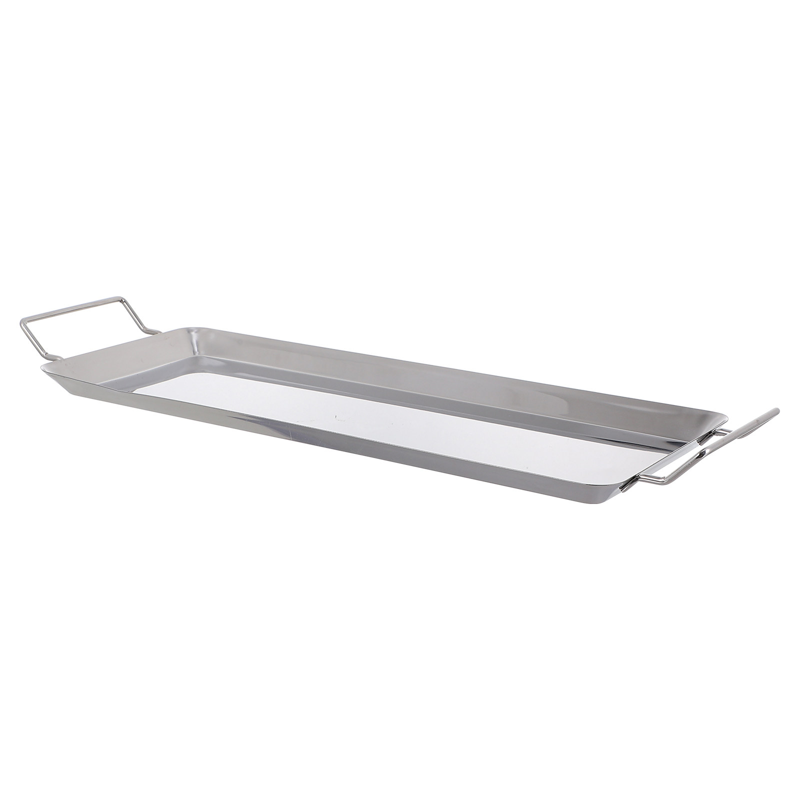 Kitchen Baking Tray Organiser - 1 Stuks Premium Roestvrijstalen Grillplaat Non-stick