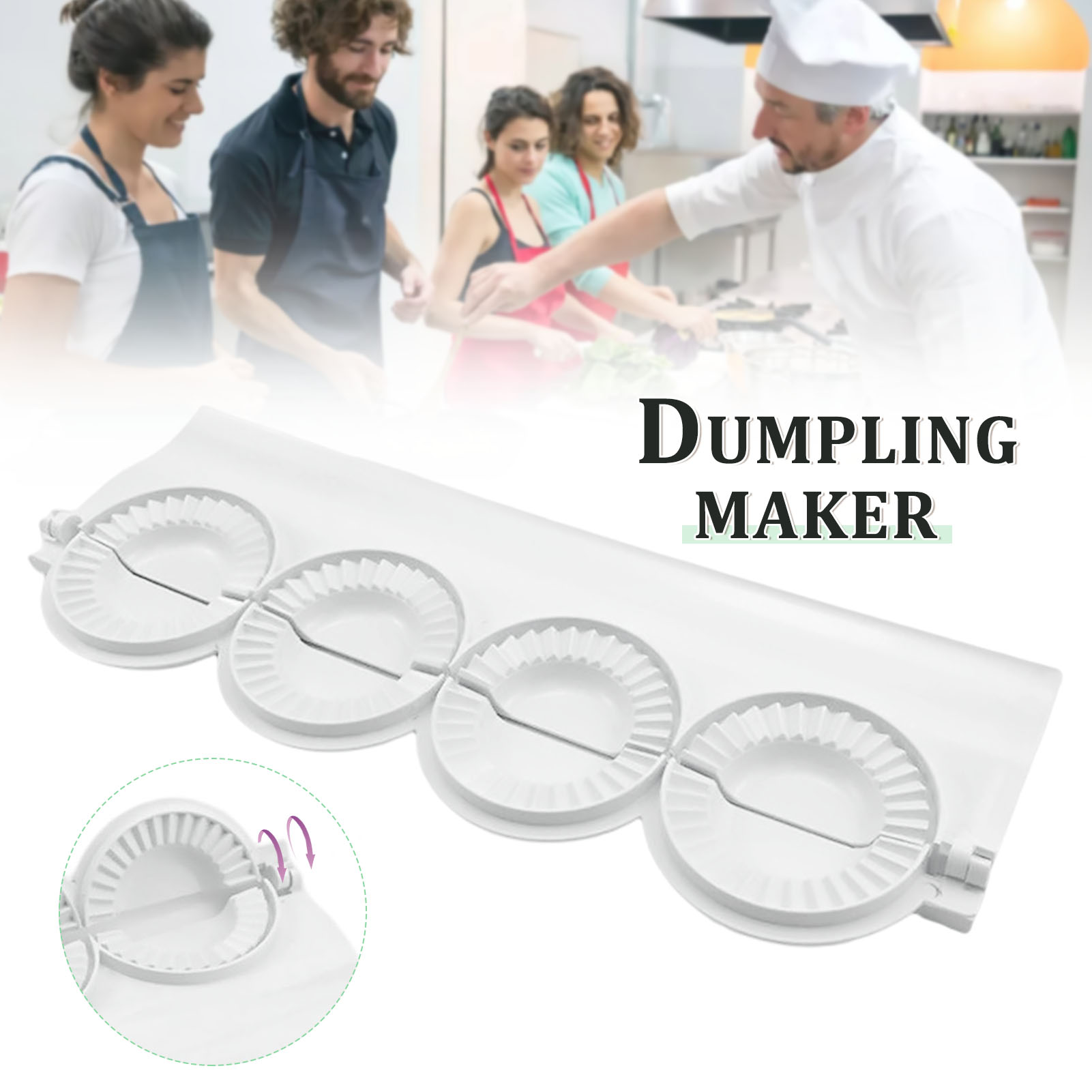 Kitchen Baking Store - Grote Diy Knoedel Schimmel Deeg Druk
