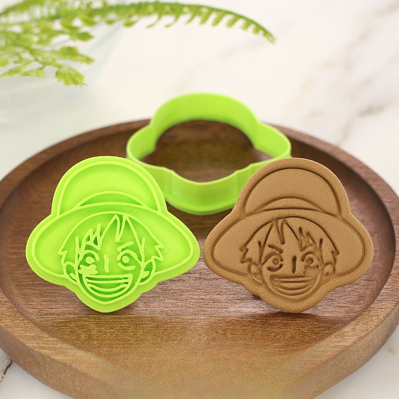 Kitchen Baking Cookies - Een stuk kookvorm Luffy Zoro Chopper