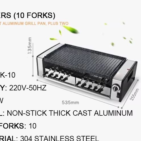 Elektrische BBQ-grillmachine b - Kitchen Baking Tray Organiser recensie en prijs