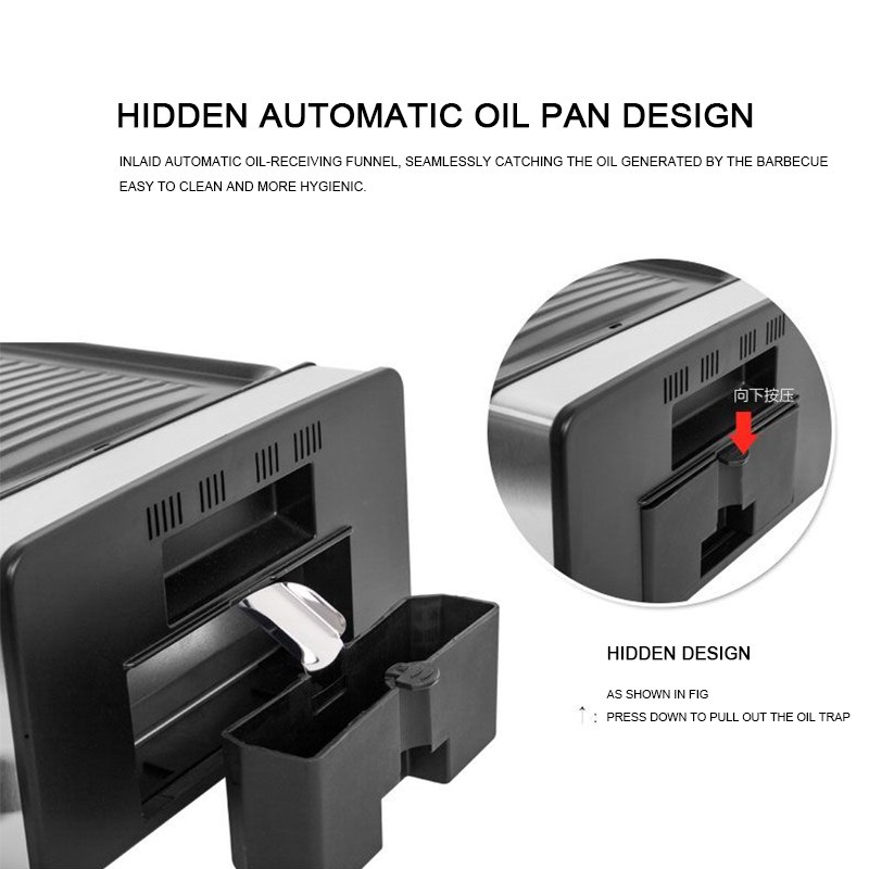 Elektrische BBQ-grillmachine b - Kitchen Baking Tray Organiser recensie en prijs