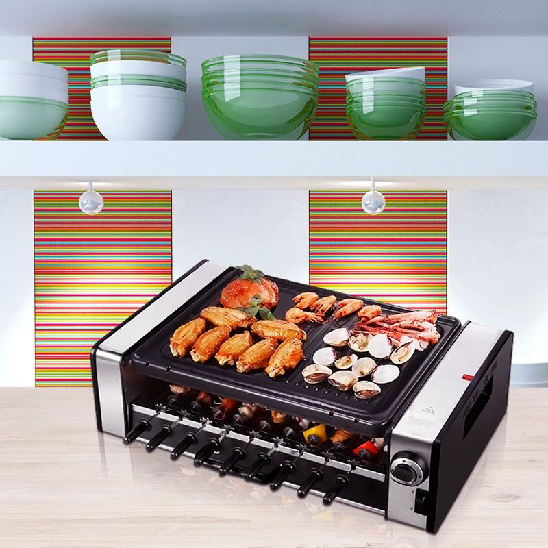 Elektrische BBQ-grillmachine b - Kitchen Baking Tray Organiser recensie en prijs