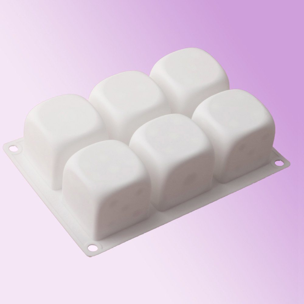 6-Cell Kubus Mousse Cakevorm D - Baking Kitchen Design recensie en prijs