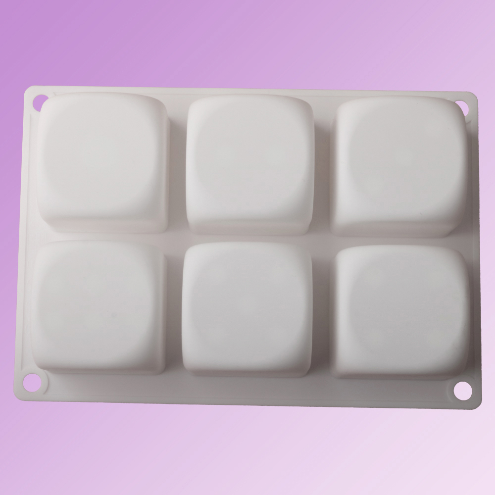 6-Cell Kubus Mousse Cakevorm D - Baking Kitchen Design recensie en prijs