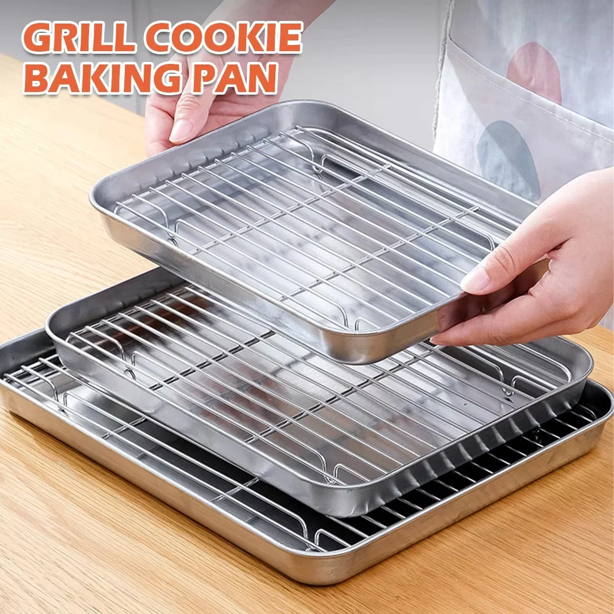 Roestvrijstalen bakvorm met dr - Kitchen Baking Rack recensie en prijs