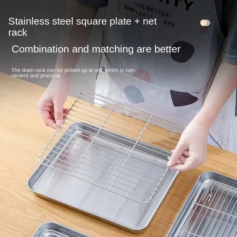 Roestvrijstalen bakvorm met dr - Kitchen Baking Rack recensie en prijs