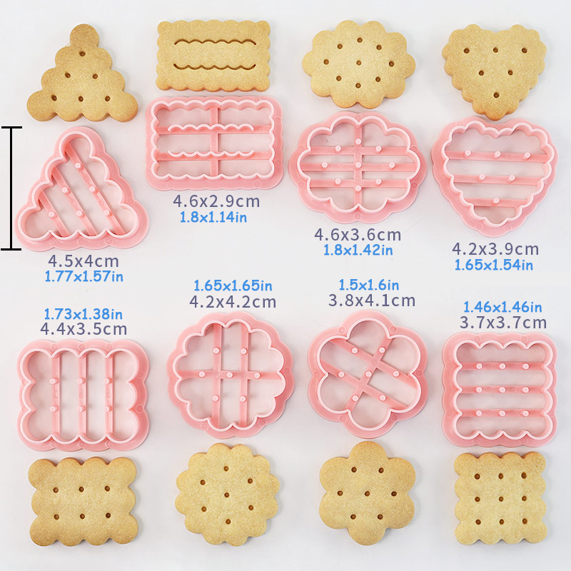 8-delige schattige klassieke k - Kitchen Baking Cookies recensie en prijs