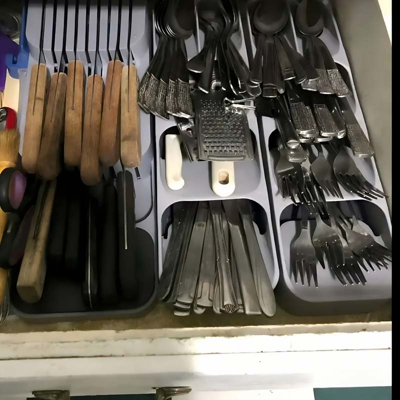 Praktische opbergdoos voor mes - Kitchen Baking Tray Storage recensie en prijs