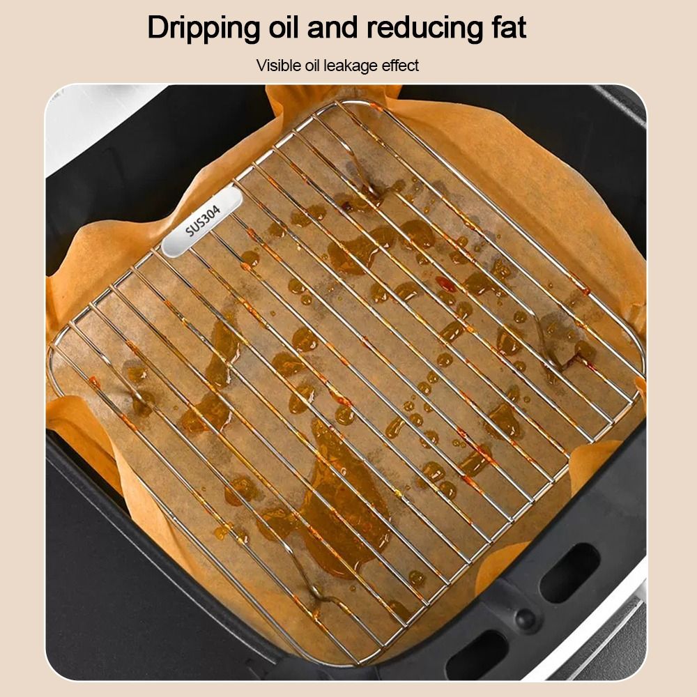 Draagbaar rond vierkant kookre - Kitchen Baking Rack recensie en prijs