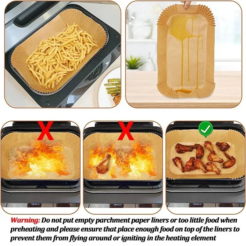 Wegwerp Air Friteuse Papier No - Kitchen Baking Store recensie en prijs