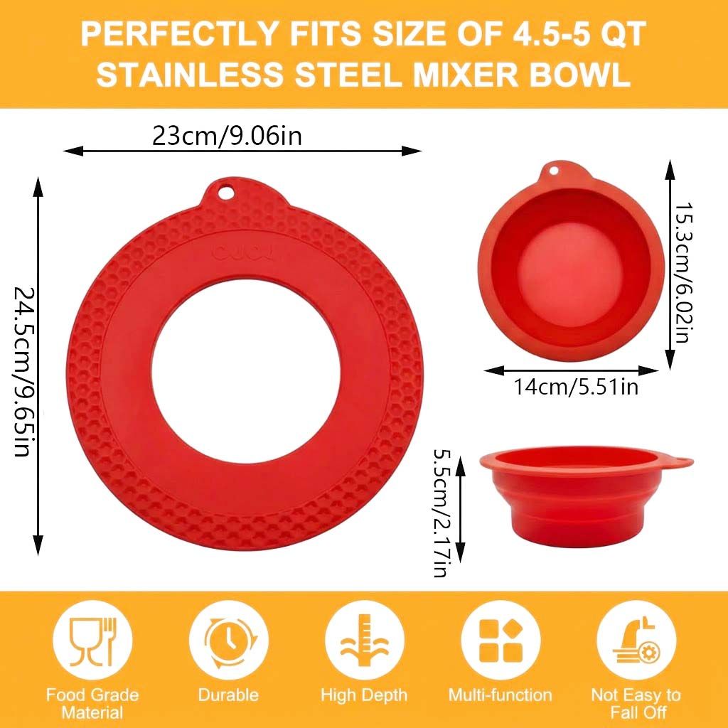 4,5-5 Quart kantelbare standmi - Kitchenaid Baking Bowl recensie en prijs