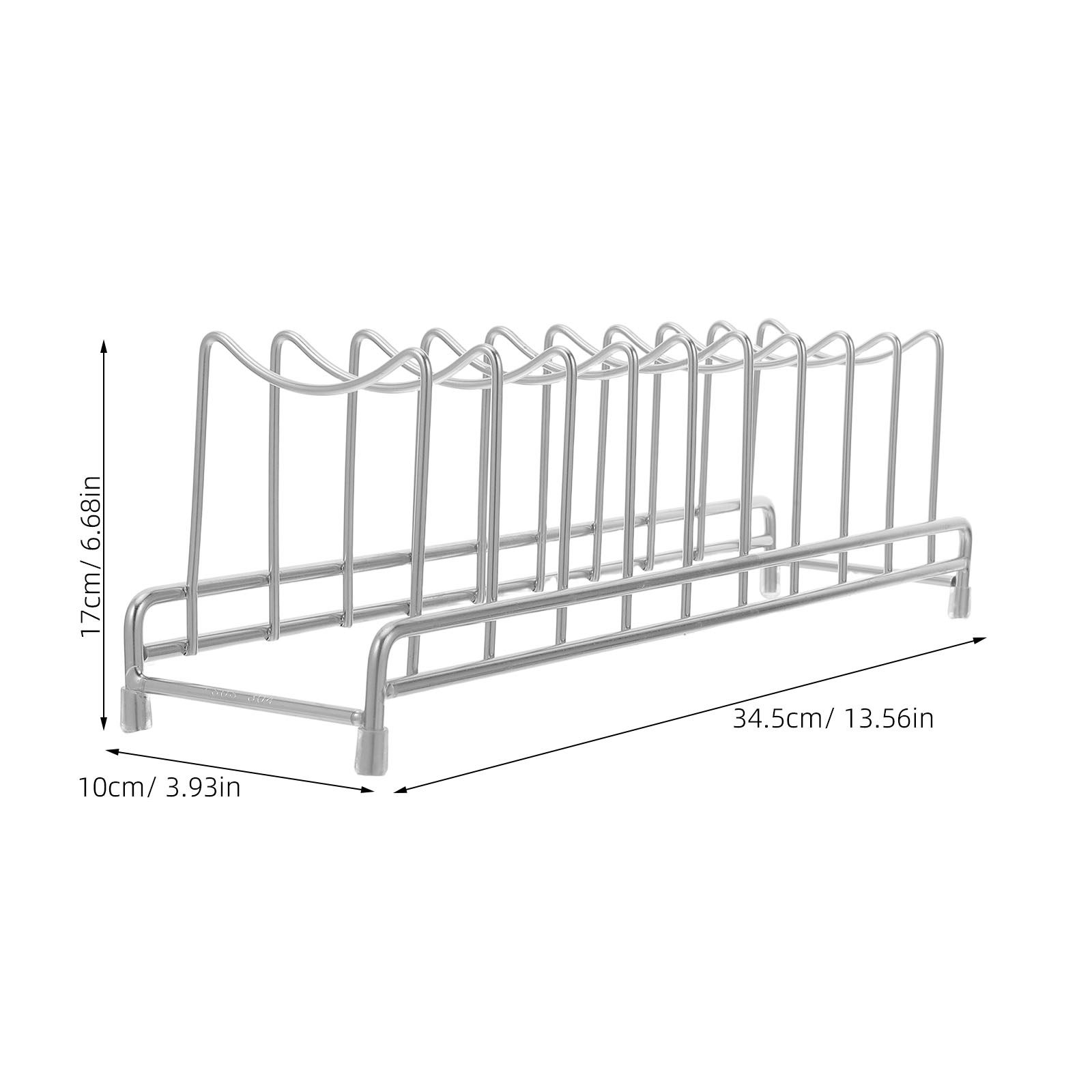 RVS 9-delige pannenklep-organi - Kitchen Baking Sheet Organizer recensie en prijs