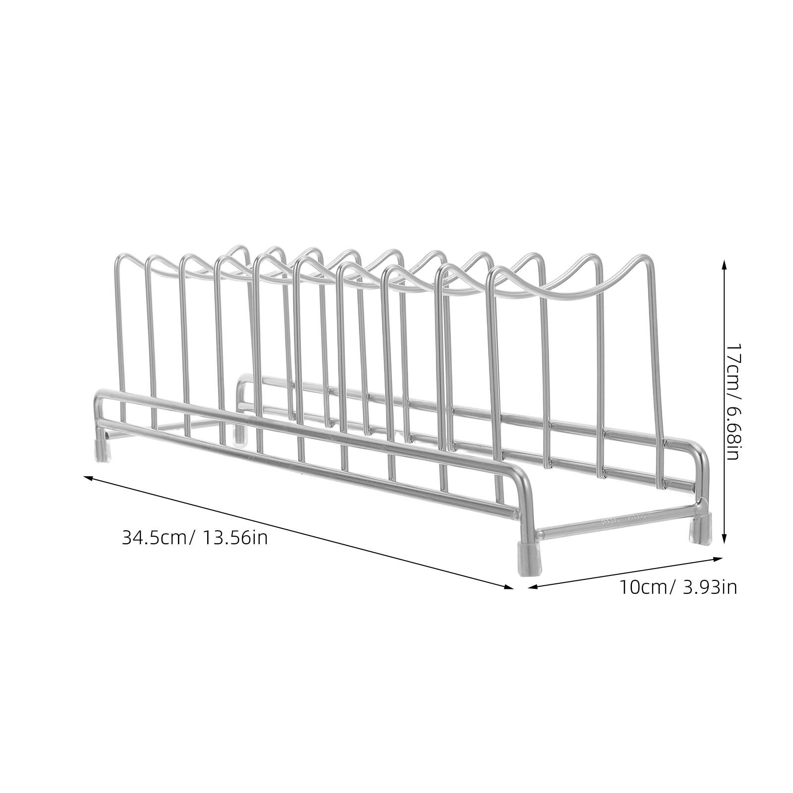 RVS 9-delige pannenklep-organi - Kitchen Baking Sheet Organizer recensie en prijs