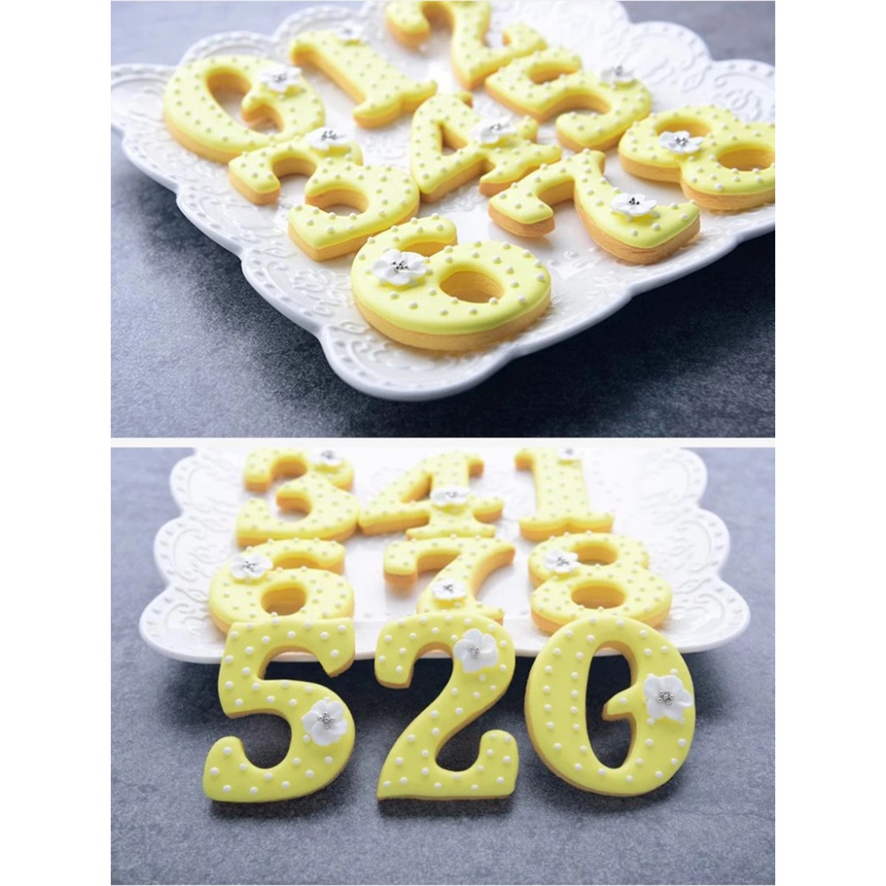 Nummers Koekjesvormpjes Biscui - Kitchen Baking Cookies recensie en prijs
