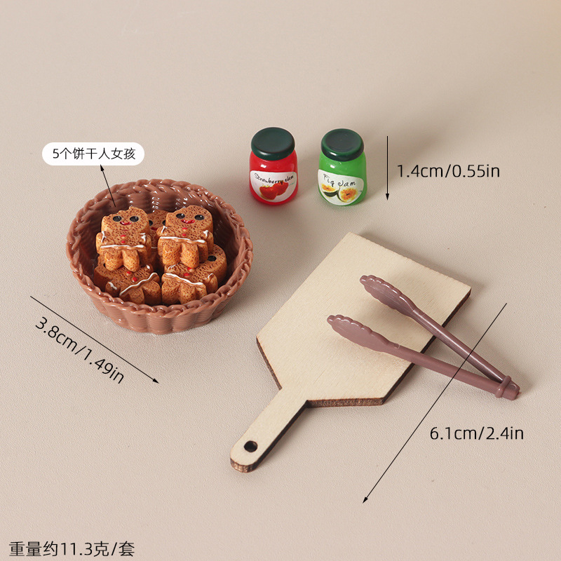 1:12 Gingerbread Man Food Play - Baking Kitchen Layout recensie en prijs