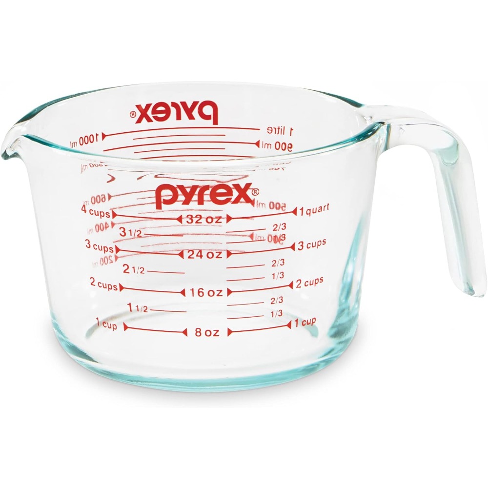 4-delige glazen maatbeker voor - Kitchen Baking Essentials recensie en prijs