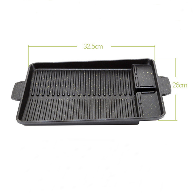 BBQ Grill Pan Plaat 32X26 cm D - Kitchen Baking Tray Organiser recensie en prijs