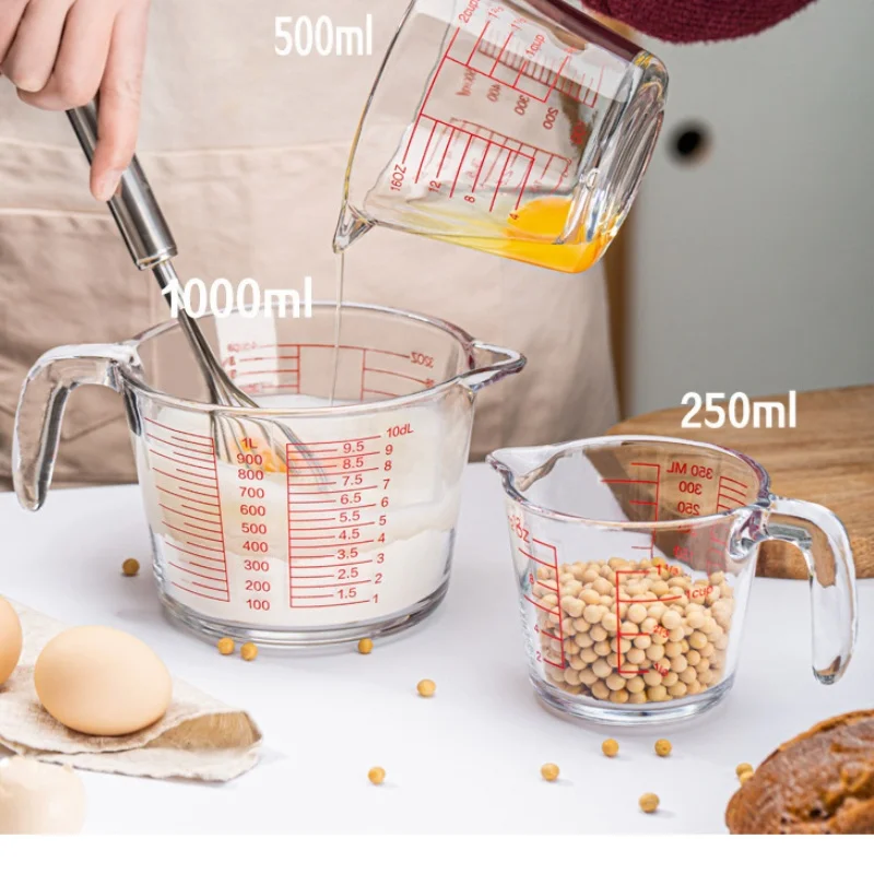 2/4 kopjes glazen maatbeker vo - Kitchen Baking Essentials recensie en prijs