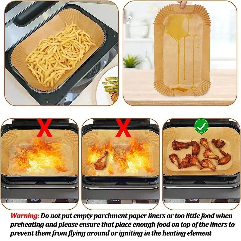 Wegwerp Air Friteuse Papier No - Kitchen Baking Store recensie en prijs
