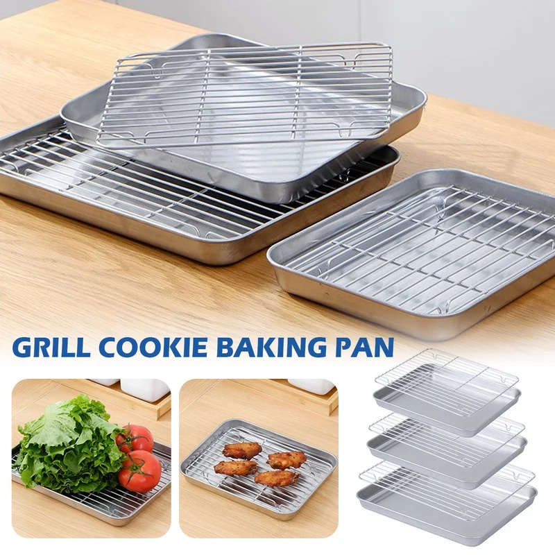 Roestvrijstalen bakplaat met d - Kitchen Baking Rack recensie en prijs