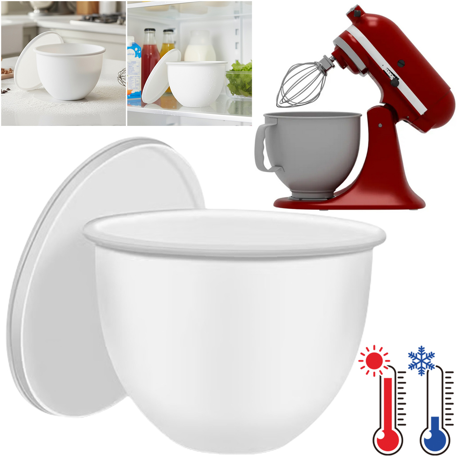 1 Pc Universele Siliconen Pad  - Kitchenaid Baking Bowl recensie en prijs