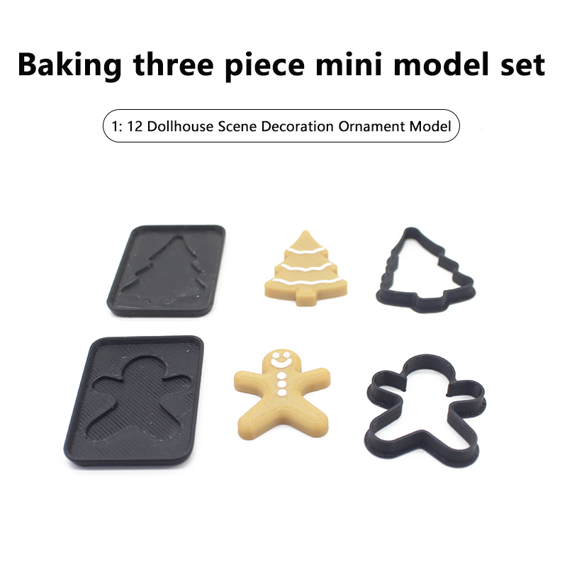 3 STKS Miniatuur Menselijke Gi - Kitchen Baking Cookies recensie en prijs