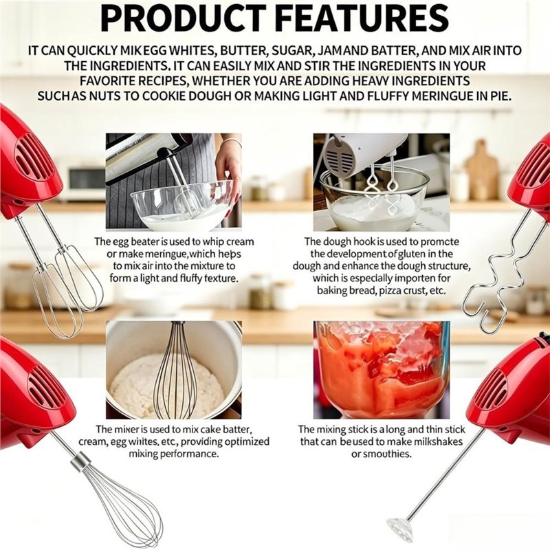 AT28-Handmixer-opzetstukken vo - Kitchen Aid Baking Mixer recensie en prijs
