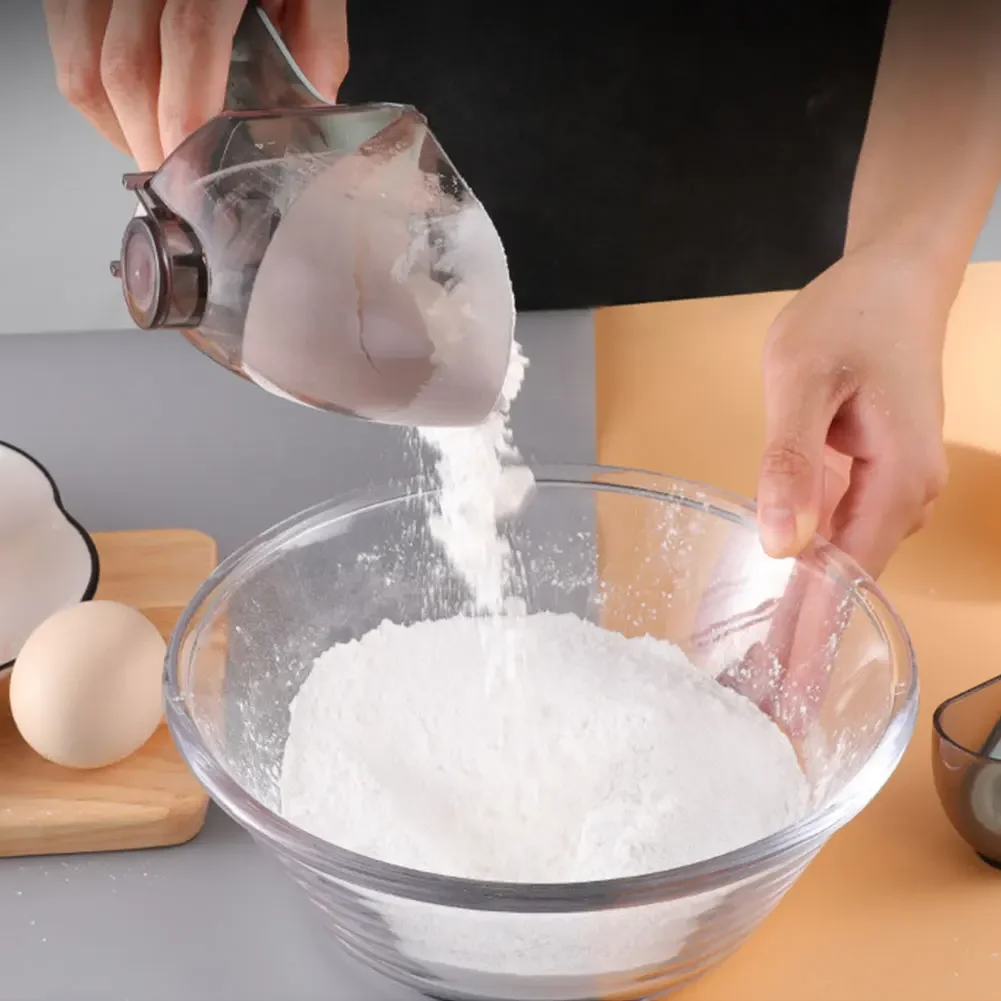 Verstelbare maatlepel met scha - Kitchen Baking Scale recensie en prijs