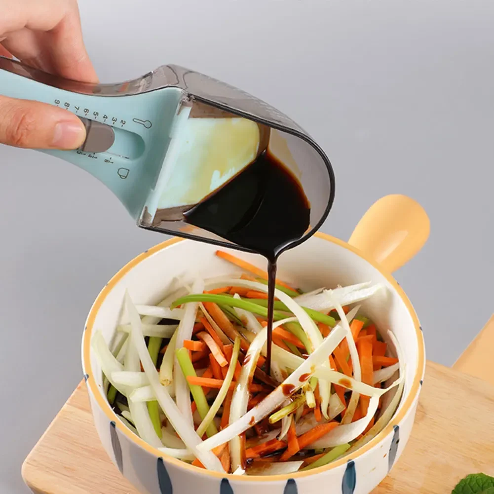 Verstelbare maatlepel met scha - Kitchen Baking Scale recensie en prijs