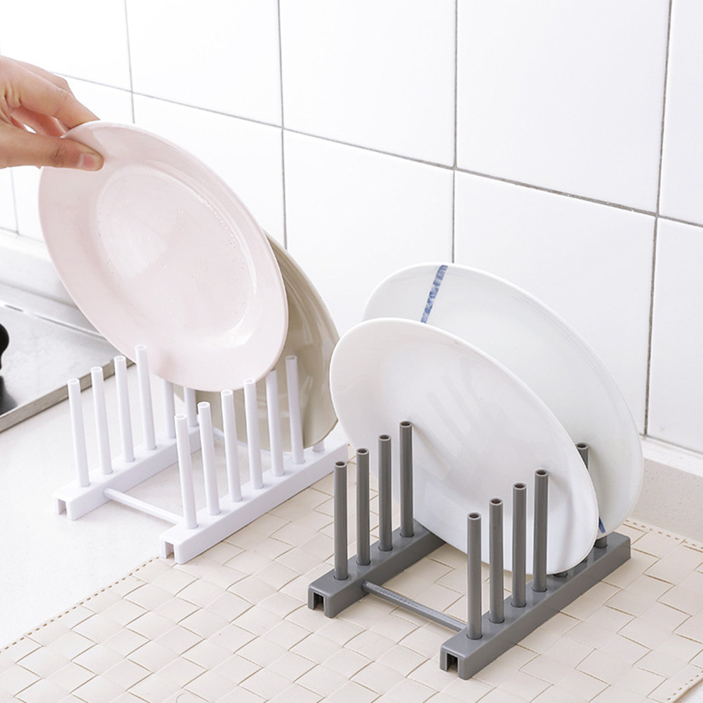 Grijze plastic afdruiprek keuk - Kitchen Baking Sheet Organizer recensie en prijs