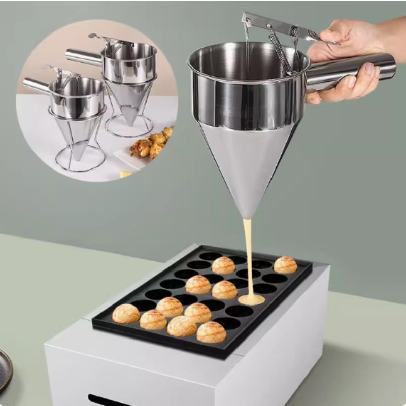 600/1200ML RVS vloeistof trech - Kitchen Q recensie en prijs