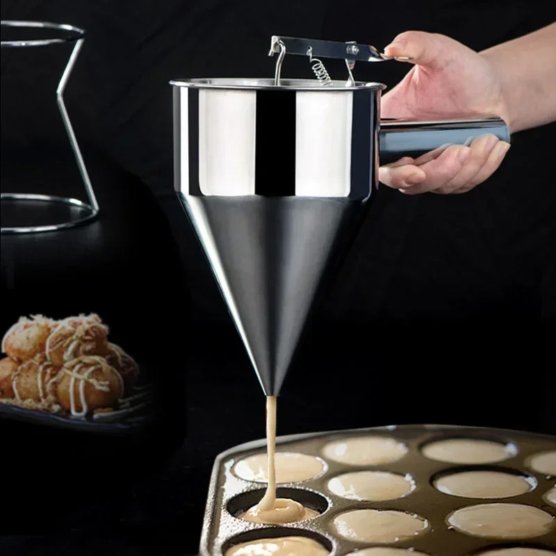 600/1200ML RVS vloeistof trech - Kitchen Q recensie en prijs