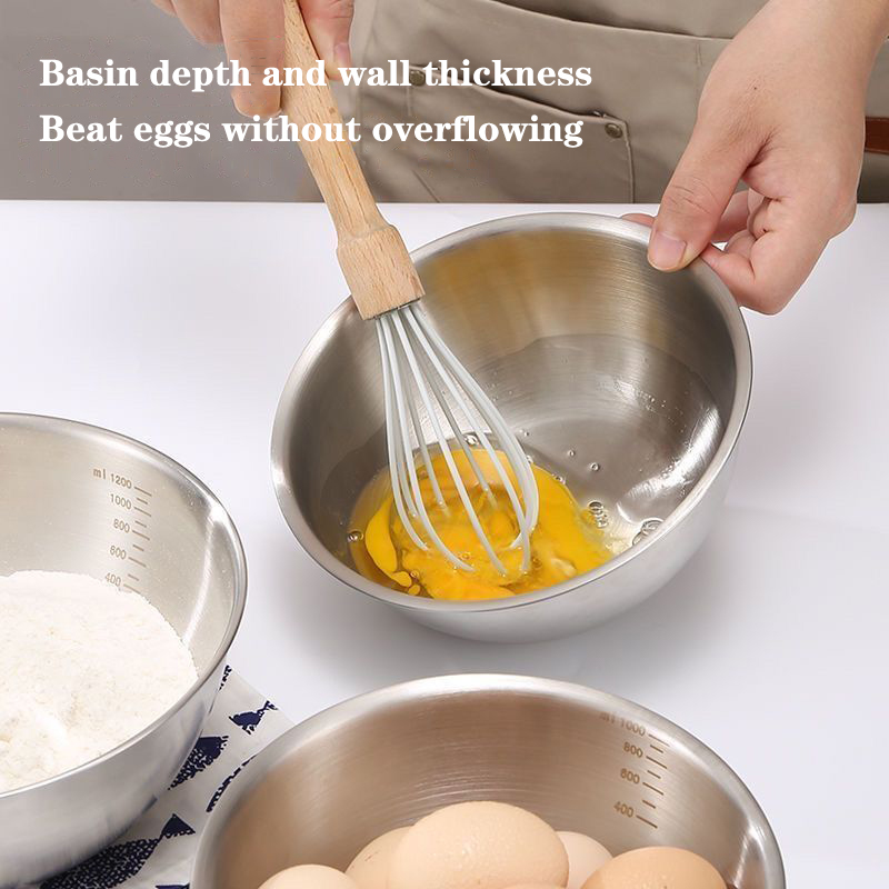 1-delige roestvrijstalen komme - Kitchen Baking Essentials recensie en prijs