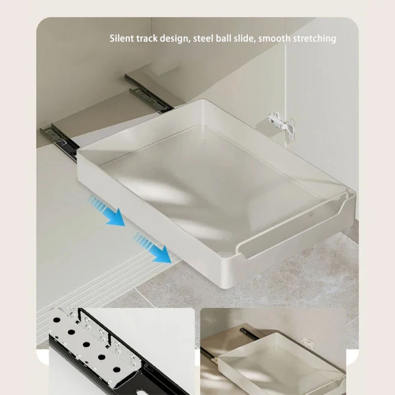 Nieuw keukenopbergrek met schu - Kitchen Baking Tray Storage recensie en prijs