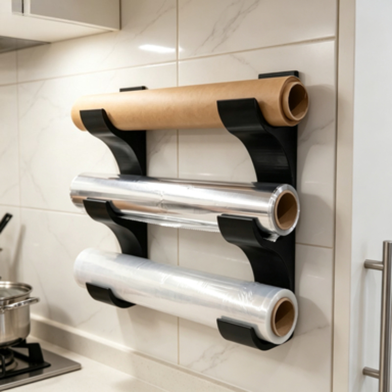 Drielaags wandmontage houder v - Kitchen Baking Sheet Organizer recensie en prijs