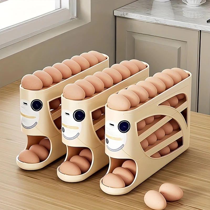 2-4-laags rollende eieropbergc - Kitchen Baking Tray Storage recensie en prijs