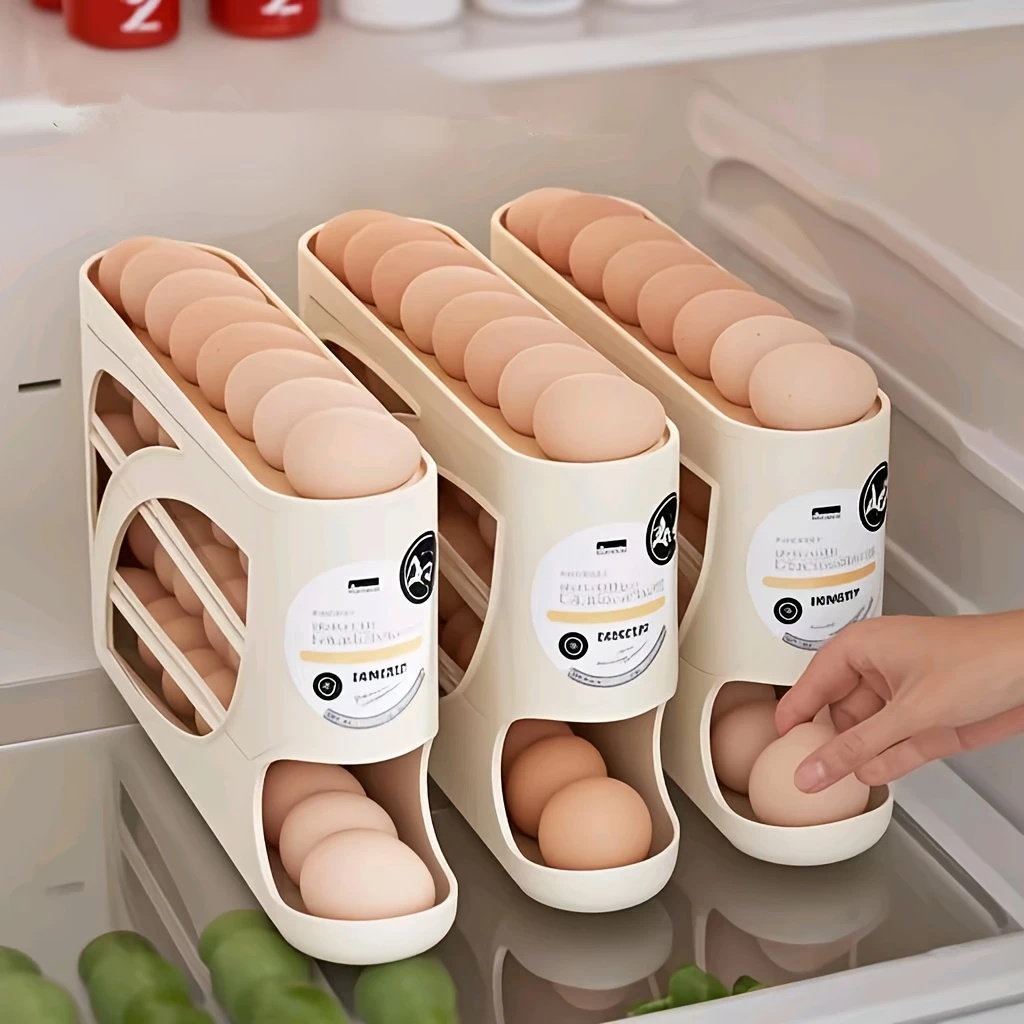 2-4-laags rollende eieropbergc - Kitchen Baking Tray Storage recensie en prijs